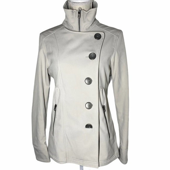 Prana Ivory high neck jacket size S - Picture 2 of 10